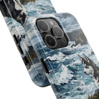 Siberian Husky Acrylic Gallery Print Coastal Cliffside Phone Case | Premium Dog Prints | Tritan — view 23 of 28