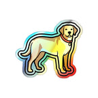 Pop Art Labrador Holo Sticker | Tritan