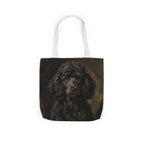 Standard Poodle Tote Bag | Painterly Dog Art Canvas Tote | Poodle Mom Gift | Dog Lover Market Bag | Pet Portrait Accessory