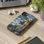 Poodle Acrylic Gallery Print Coastal Cliffside Phone Case | Premium Dog Prints | Tritan — view 13 of 28