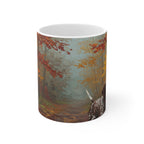 Acrylic German Shorthaired Pointer - Autumn Woods | Ceramic Mug 11oz