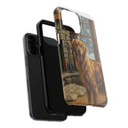 Golden Retriever Phone Case — Acrylic Dog Art | iPhone 17/16/15 & Samsung | Dog Lover Gift
