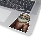 Havanese Renaissance Royal Portrait Sticker, Dog Portrait Vinyl Decal, Kiss-Cut Sticker, Havanese Lover Gift