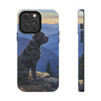 Acrylic Gallery Print Cane Corso - Mountain Overlook | Tough Phone Case