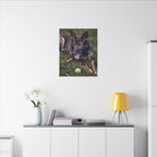 Keira — Custom Dog Portrait Canvas | Oil Painting Style Pet Commission