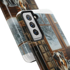 Australian Shepherd Phone Case — Acrylic Dog Art | iPhone 17/16/15 & Samsung | Dog Lover Gift
