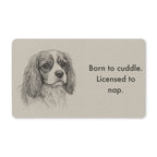 Cavalier King Charles Spaniel Doormat | Pencil Sketch Dog Floor Mat | Cavalier Lover Gift | Dog Mom Home Decor | Indoor Entryway Welcome Mat
