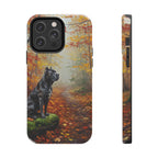 Acrylic Gallery Print Cane Corso - Autumn Woods | Tough Phone Case