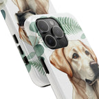 Labrador Retriever Watercolor Botanical Wreath Phone Case | Premium Dog Prints | Tritan — view 23 of 28