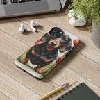 Dachshund Watercolor Wildflower Field Phone Case | Premium Dog Prints | Tritan — view 13 of 28