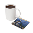 Acrylic Poodle - Mountain Overlook | Cork Back Coaster