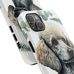 Poodle Watercolor Botanical Wreath Phone Case | Premium Dog Prints | Tritan — view 20 of 28