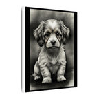 Havanese Charcoal Portrait Canvas Wall Art | Dog Lover Gift | Pet Memorial | Havanese Mom Gift | Home Decor