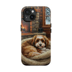 Acrylic Havanese - Winter Hearth | Tough Phone Case