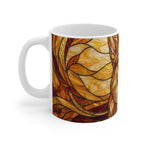 Corgi Low Poly Warm Jewel Ceramic Mug 11oz | Dog Lover Gift