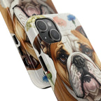 English Bulldog Watercolor Wildflower Field Phone Case | Premium Dog Prints | Tritan — view 20 of 28