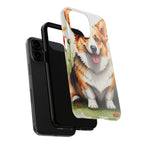 Corgi Watercolor Wildflower Field Phone Case | Premium Dog Prints | Tritan — view 25 of 28