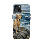 Labrador Retriever Acrylic Gallery Print Coastal Cliffside Phone Case | Premium Dog Prints | Tritan — view 5 of 28