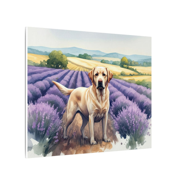 Labrador Art Canvas Print | Acrylic Labrador Painting | Dog Lover Gift | Pet Portrait Wall Art | Stretched Canvas Home Decor