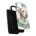 Labrador Retriever Watercolor Botanical Wreath Phone Case | Premium Dog Prints | Tritan — view 22 of 28