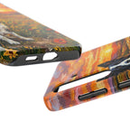 Border Collie Acrylic Gallery Print Sunset Prairie Tough Phone Case | Dog Lover Gift — view 23 of 24