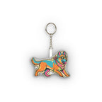 Y2K German Shepherd Plush Keychain | Tritan