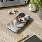 Australian Shepherd Watercolor Wildflower Field Phone Case | Premium Dog Prints | Tritan — view 10 of 28