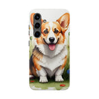Corgi Watercolor Wildflower Field Phone Case | Premium Dog Prints | Tritan — view 9 of 28
