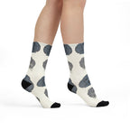 Standard Poodle Socks | Fun All Over Print Dog Socks | Poodle Mom Gift | Cute Crew Socks for Dog Lovers | Stocking Stuffer — primary view