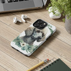 Poodle Watercolor Botanical Wreath Phone Case | Premium Dog Prints | Tritan — view 12 of 28