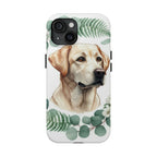 Labrador Retriever Watercolor Botanical Wreath Phone Case | Premium Dog Prints | Tritan — view 5 of 28
