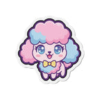 Chibi Poodle Magnet | Tritan