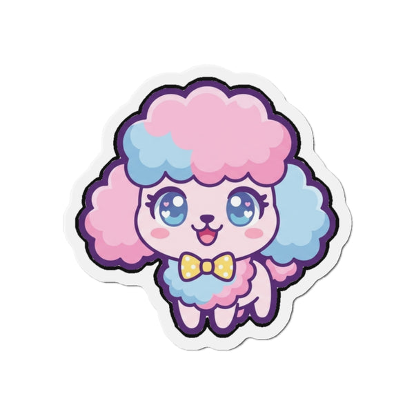Chibi Poodle Magnet | Tritan