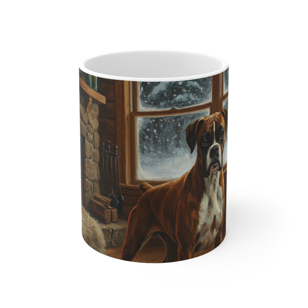 Acrylic Boxer - Winter Hearth | Ceramic Mug 11oz