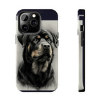 Charcoal Rottweiler Rottweiler Tough Phone Case - Rottweiler pride — gentle giants deserve great art — view 10 of 103