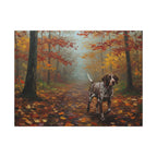 German Shorthaired Pointer Canvas Print, GSP Acrylic Painting Wall Art, Dog Lover Gift, Pet Portrait Home Decor, Ready to Hang