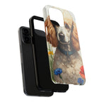 Poodle Watercolor Wildflower Field Phone Case | Premium Dog Prints | Tritan — view 25 of 28