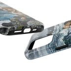 Acrylic Gallery Print English Bulldog - Coastal Cliffside | Tough Phone Case — view 24 of 28