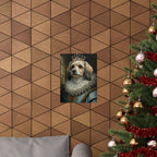 Havanese Kings & Queens Royal Portrait Matte Poster, Regal Dog Art Print, Havanese Lover Gift, Wall Art