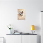 Maltese — Painted Portrait Canvas (Style A)