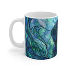 Dachshund Low Poly Cool Jewel Ceramic Mug 11oz | Dog Lover Gift