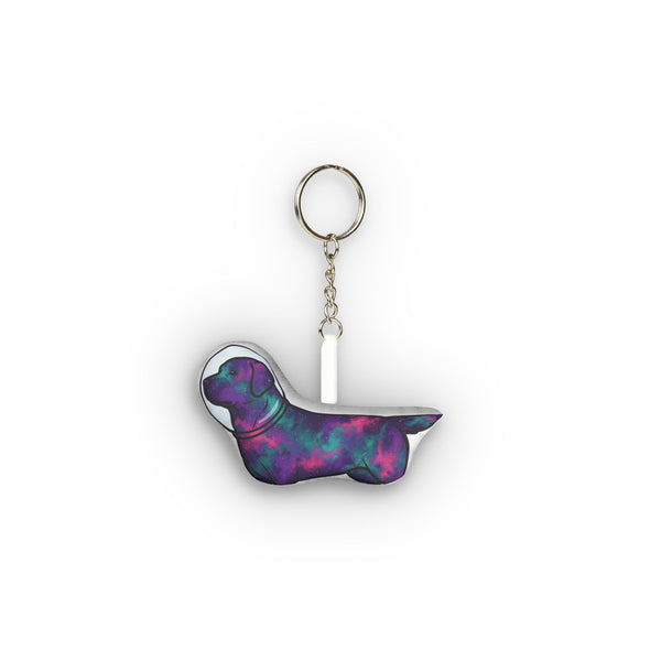 Cosmic Labrador Plush Keychain | Tritan