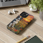 Border Collie Acrylic Gallery Print Sunset Prairie Tough Phone Case | Dog Lover Gift — view 11 of 24