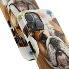 English Bulldog Watercolor Wildflower Field Phone Case | Premium Dog Prints | Tritan — view 14 of 28