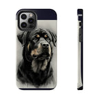 Charcoal Rottweiler Rottweiler Tough Phone Case - Rottweiler pride — gentle giants deserve great art — view 6 of 103