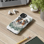 Australian Shepherd Watercolor Botanical Wreath Phone Case | Premium Dog Prints | Tritan — view 10 of 28