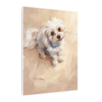 Maltese — Painted Portrait Canvas (Style A)