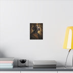 German Shorthaired Pointer Kings & Queens Royal Portrait Canvas Wall Art, Regal Dog Painting, Stretched Canvas
