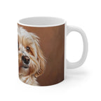 Havanese Oil Portrait Ceramic Mug 11oz | Premium Dog Art | Tritan