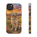 Golden Retriever Acrylic Gallery Print Sunset Prairie Phone Case | Premium Dog Prints | Tritan — view 4 of 24
